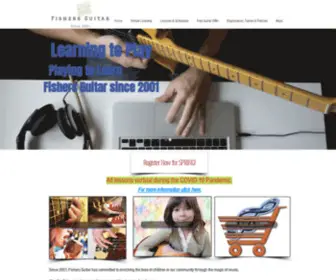 Fishersguitar.com(Since 2001) Screenshot