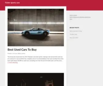 Fishersportscars.co.uk(Fisher sports cars) Screenshot