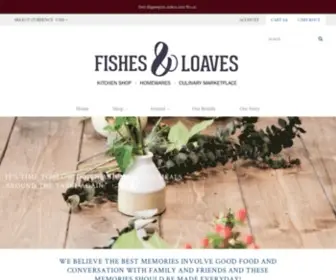 Fishesandloavesshop.com(Fishes and Loaves) Screenshot