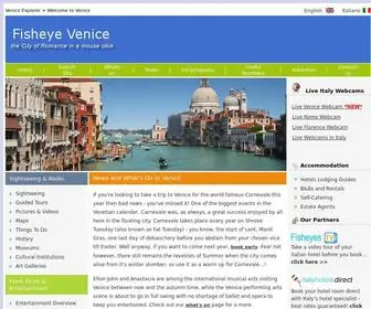 Fisheyevenice.com(Venice) Screenshot