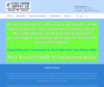 Fishfarmsupply.ca(Fish Farm Supply Co) Screenshot