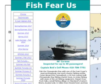 Fishfearus.com(Rock Hall Fishing) Screenshot