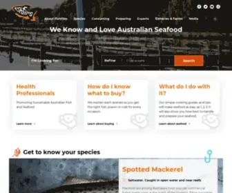 Fishfiles.com.au(Fishfiles homepage) Screenshot