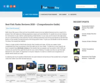Fishfinderguy.com(HONDATOTO) Screenshot