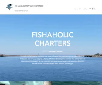 Fishfishaholiccharters.com(FishAholic Montauk Charters) Screenshot