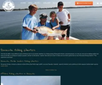 Fishflatout.com(Pensacola Fishing Charters) Screenshot