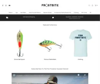 Fishfrostbite.com(Tungsten, and fishing, done better) Screenshot