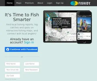 Fishidy.com(Local Fishing Reports) Screenshot