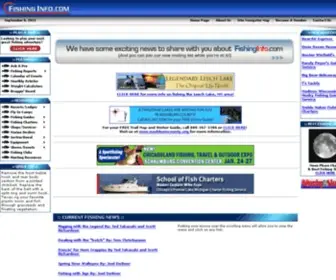 Fishinfo.com(Fishing Info) Screenshot
