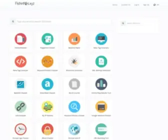 Fishinfos.xyz(Seo tools) Screenshot