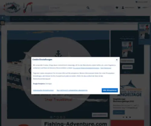 Fishing-Adventure.com(Fishing Adventure GmbH) Screenshot