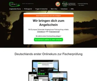 Fishing-King.de(Zum Angelschein mit Europas größter Angelschule) Screenshot