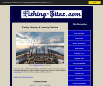 Fishing-Sites.com(Fishing Directory) Screenshot