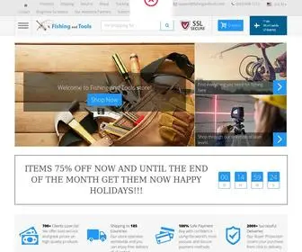 Fishingandtools.com(Online shopping for Fishing & Tools with free worldwide shipping) Screenshot