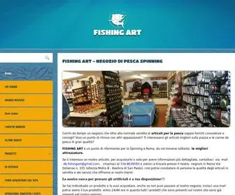 Fishingartonline.com(FISHING ART) Screenshot