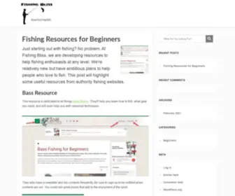 Fishingbliss.com(Fishingbliss) Screenshot