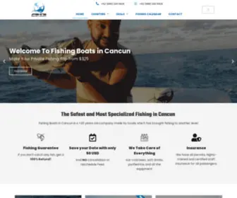 Fishingboatsincancun.com(Fishing Boats in Cancun) Screenshot