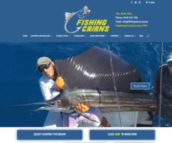 Fishingcairns.com.au(Fishing Cairns) Screenshot