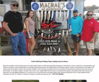 Fishingchartershomosassa.com(SALTFACE FISHING CHARTERS) Screenshot