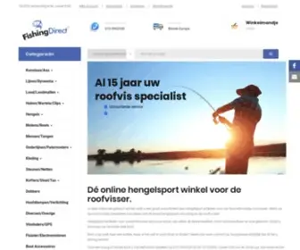 Fishingdirect.nl(Jouw online hengelsport winkel) Screenshot