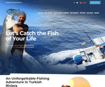 Fishingfethiye.com(Game of Fishing invites you to a fishing charter from Fethiye) Screenshot