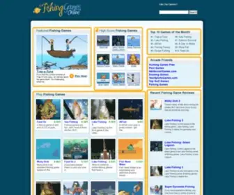 Fishinggamesonline.org(Fishing Games) Screenshot