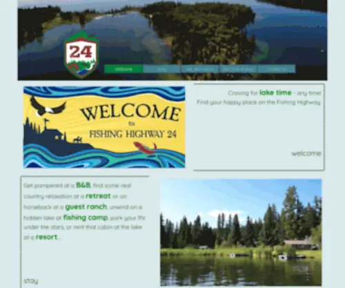Fishinghighway24.com(The Fishing Highway Tourist Association) Screenshot
