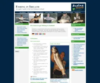 Fishinginireland.info(Catch the Unexpected Fishing in Ireland) Screenshot