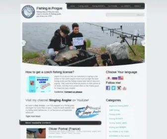 Fishinginprague.com(Fishing in Prague) Screenshot