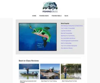 Fishingisbliss.com(Fishing Is Bliss) Screenshot