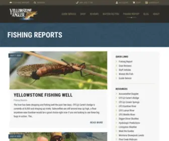 Fishingmontana406.com(Fishing Reports) Screenshot