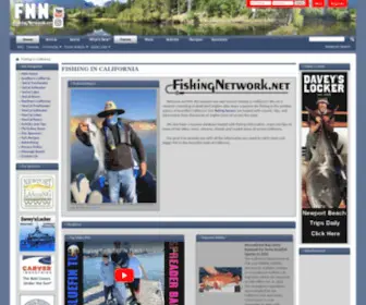 Fishingnetwork.net(Fishing in California) Screenshot