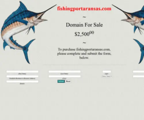 Fishingportaransas.com(Fishing Port Aransas) Screenshot