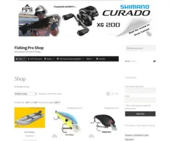 Fishingproshop.co.za(Fishingproshop) Screenshot