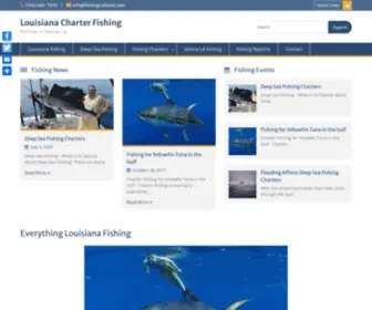 Fishingrssfeeds.com(Fishing in Venice LA) Screenshot
