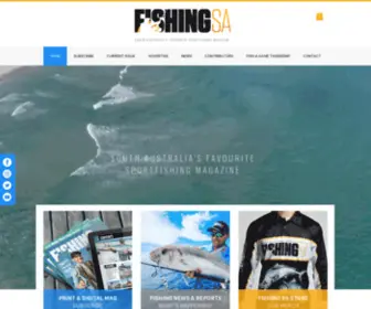 Fishingsa.com.au(Fishing SA Magazine) Screenshot