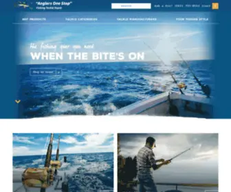 Fishingtackledepot.com(Anglers One Stop) Screenshot