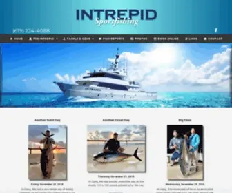 Fishintrepid.com(Intrepid Sportfishing) Screenshot