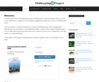 Fishkeepingproject.com(Fishkeeping Project) Screenshot