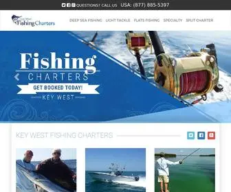 Fishkeywestguides.com(Fishing Charters in Key West Florida) Screenshot