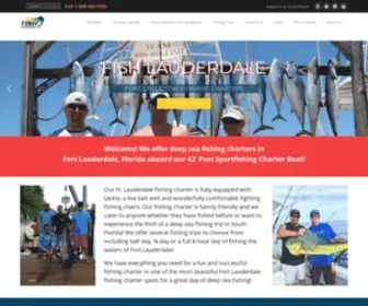 Fishlauderdale.com(Deep Sea Charter Boat) Screenshot