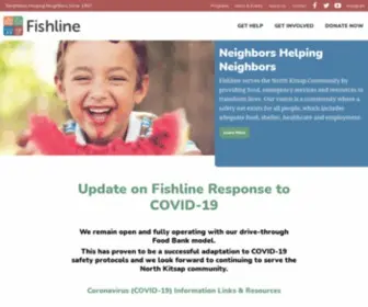 Fishlinehelps.org(Food Bank & Comprehensive Services) Screenshot