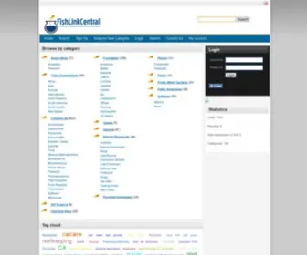 Fishlinkcentral.com(Fish Link Central) Screenshot