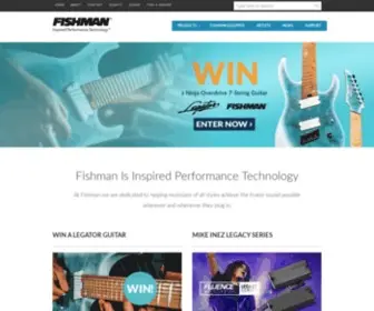Fishman.com(Home) Screenshot