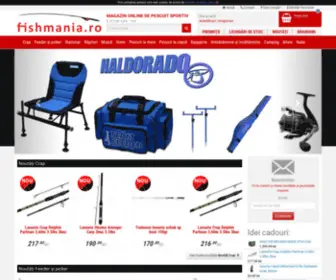 Fishmania.ro(Magazin online de pescuit sportiv) Screenshot