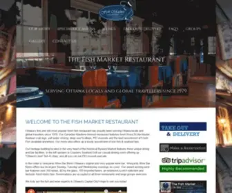 Fishmarket.ca(The Fish Market Restaurant) Screenshot