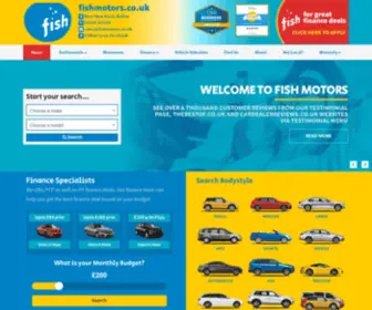 Fishmotors.co.uk Screenshot