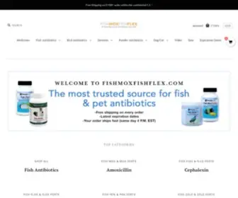 Fishmoxfishflex.com(Fish Antibiotics) Screenshot