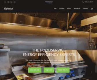 Fishnick.com(The Foodservice Energy Efficiency Experts) Screenshot