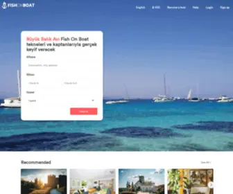 Fishonboat.com(Fish on Boat) Screenshot